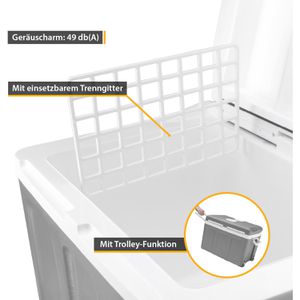 Produktbild für Kühlbox TZS-First-Austria FA-5170-2 grau, 45 Liter