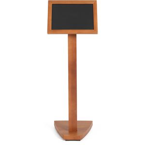 Produktbild für Infoständer Update-Displays aus Holz, braun, A4