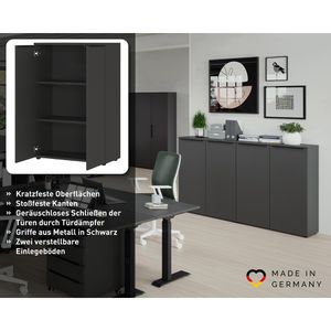 Produktbild für Aktenschrank Germania Mailand, 4368-547 aus Holz