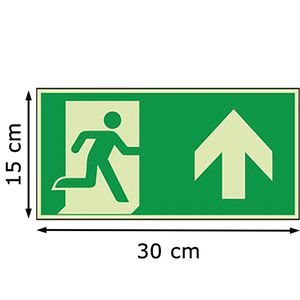 Produktbild für Hinweisschild Abtec ISO 7010 E001+E005 Kunststoff