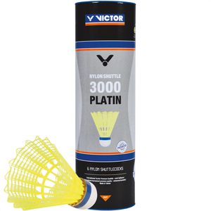 Badminton-Bälle VICTOR Nylon Shuttle 3000 Platin