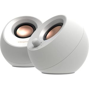 Produktbild für PC-Lautsprecher Creative Pebble V3, weiß, 8 Watt