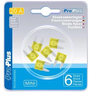 Produktbild für KFZ-Sicherungen ProPlus Mini-Flachsicherungen