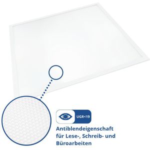 Produktbild für LED-Panel Enovalite ELED600106, weiß, 62 x 62 cm