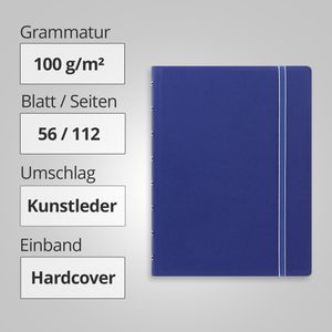 Produktbild für Notizbuch Filofax Classic, 115009, Kunstleder Hardcover