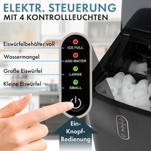 Produktbild für Eiswürfelmaschine Clatronic EWB 3798, Kunststoff