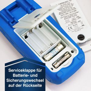Produktbild für Multimeter PeakTech P 3442, digital, True RMS, App-fähig