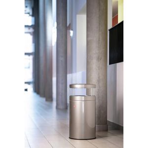 Produktbild für Aschenbecher Wesco Big Ash, 355901-03, neusilber, für Outdoor