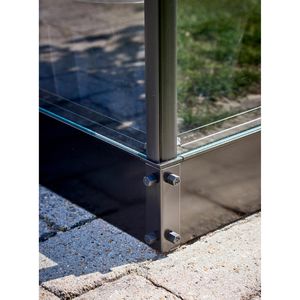 Produktbild für Gewächshaus Halls Qube 68, 5,1 m² Fläche