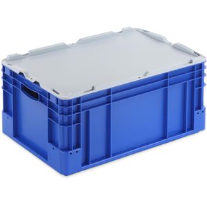 Produktbild für Eurobox Alpha-Paletten Silverline, blau, 50 Liter