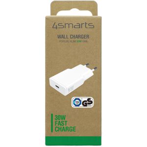 Produktbild für USB-Ladegerät 4smarts PDPlug Slim GaN 1C, 30 Watt