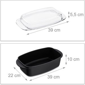 Produktbild für Bräter Relaxdays 10026647, aus Aluguss