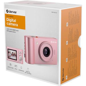 Produktbild für Kompaktkamera Denver DCA-4811RO rosa, mit 2,8 Zoll Display