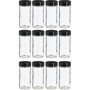 Produktbild für Gewürzgläser Zeller 19063, aus Glas, mit Kunststoffdeckel
