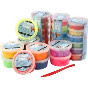 Modelliermasse Foam-Clay Glitter-Set, 78816