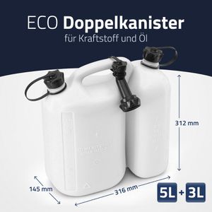 Produktbild für Kombikanister Hünersdorff 824900 ECO