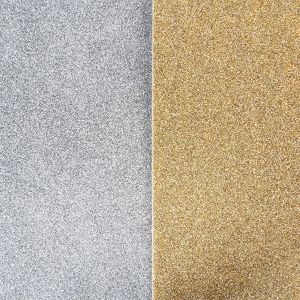 Produktbild für Moosgummi Ideen-mit-Herz 012796 Glitzer 2, A4