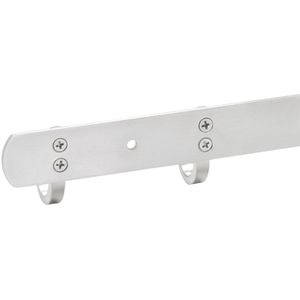 Produktbild für Garderobenleiste SO-TECH Samu, 127888, silber