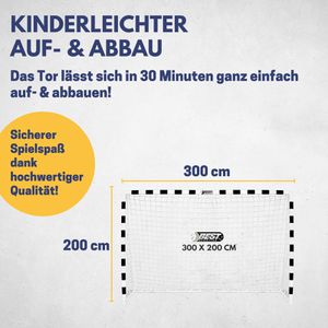 Produktbild für Fußballtor Best-Sporting Soccer 11086, aus Metall