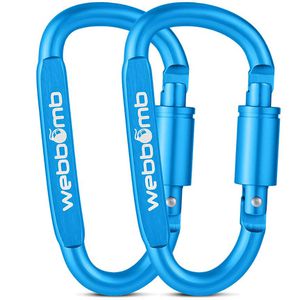 Produktbild für Karabinerhaken Webbomb 6697, Aluminium