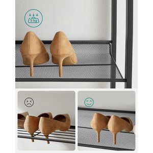 Produktbild für Schuhregal Songmics LMR12B, aus Metall