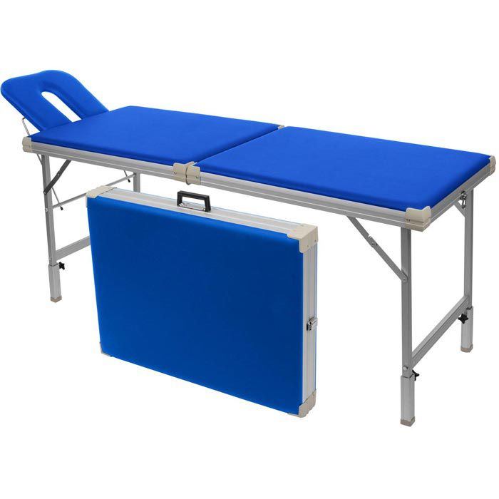 Produktbild von Untersuchungsliege – 68 Cm Höhenverstellbar, 190 X 70 Cm, Stabil Für Praxis & Klinik