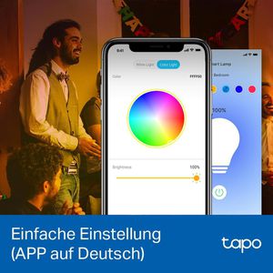 Produktbild für LED-Lampe Tapo L530E, E27