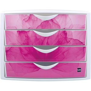 Produktbild für Schubladenbox Helit H6129626, the chameleon, A4