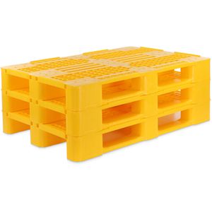 Produktbild für Kunststoffpalette Alpha-Paletten 1240-GE, aus PE