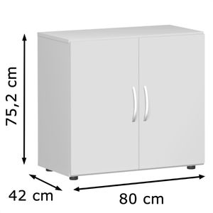 Produktbild für Aktenschrank Geramöbel Flex, aus Holz