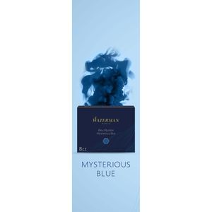 Produktbild für Füllerpatronen Waterman Standard, Mysterious Blue