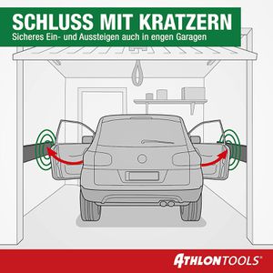 Produktbild für Wandschutz ATHLON-TOOLS FlexProtect, schwarz