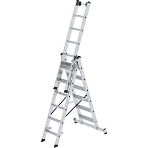 Mehrzweckleiter MUNK 33318, mit Wandlaufrollen