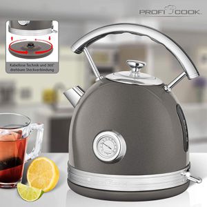 Produktbild für Wasserkocher Proficook PC-WKS 1192, anthrazit