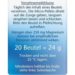 Produktbild für Magnesium Doppelherz aktiv, 20 Portionen Granulat