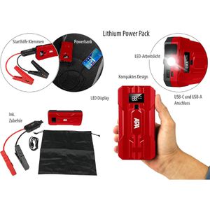 Produktbild für Starthilfe-Powerbank APA 16443, 12V