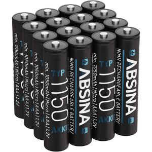 Produktbild für Akku Absina 1,2 V, 1050 mAh