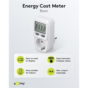 Produktbild für Energiekostenmessgerät Goobay 64589