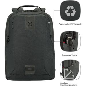Produktbild für Laptop-Rucksack Wenger MX ECO Professional, 612261, anthrazit