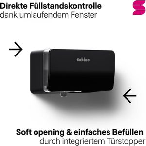 Produktbild für Toilettenpapierspender Satino Hyginity, 333427, MT1