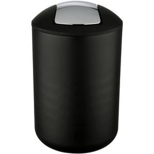 Produktbild für Mülleimer Wenko Brasil L, schwarz