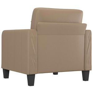 Produktbild für Loungesessel vidaXL 359111, cappucchino