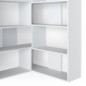 Produktbild für Bücherregal Vicco Laine, weiß