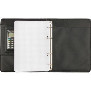 Produktbild für Schreibmappe Alassio 30003, Benaco I schwarz, Kunstleder