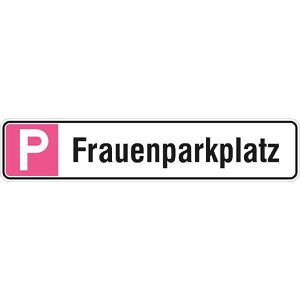 Parkplatzschild SafetyMarking aus Aluminium