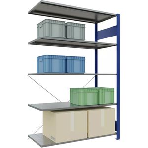 Produktbild für Anbauregal Schulte 12765-130-B, 5 Metallböden