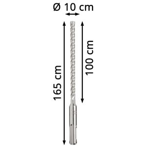 Produktbild für Bohrer Metabo SDS-Plus P4P, 626220000, SDS+