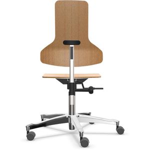 Produktbild für Arbeitsstuhl Dauphin Tec profile, IS 1901, buche