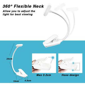 Produktbild für Leselampe Infitronic IN9LEDNLPRO1W, mit Klemme