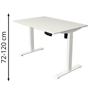 Produktbild für Schreibtisch Kerkmann Move 1, weiß / weiß